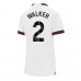 Manchester City Kyle Walker #2 Borte Drakt Dame 2023-24 Kortermet